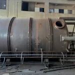 50KL conical bottom MS FRP lining Reactor Vessel