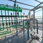 Distillation Column Top-Deck Piping & Heat-Transfer Assembly