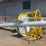 Stainless Steel Industrial Chimney with Ladder & Platform