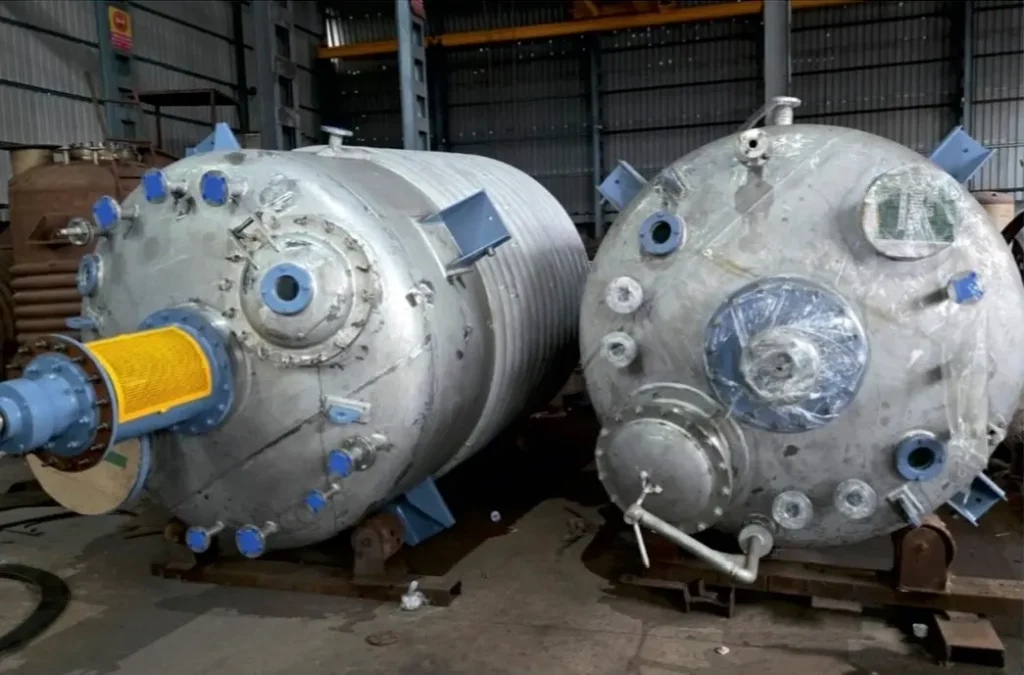 Twin Horizontal Reactors in Assembly Bay