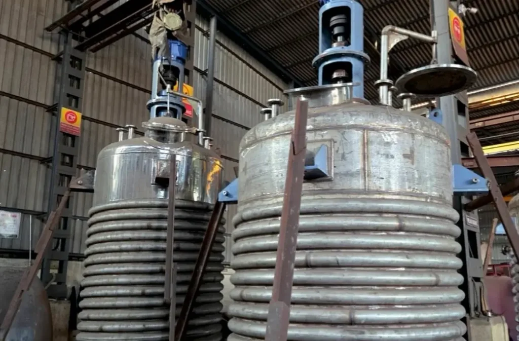 Vertical Coil-Jacketed Agitated Tanks
